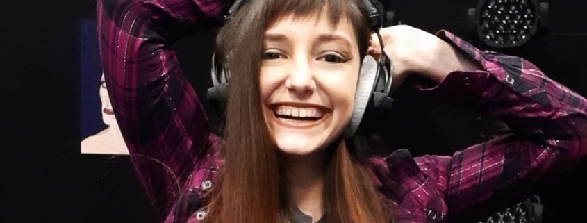 Titania, speaker radiofonica di Radio Freccia